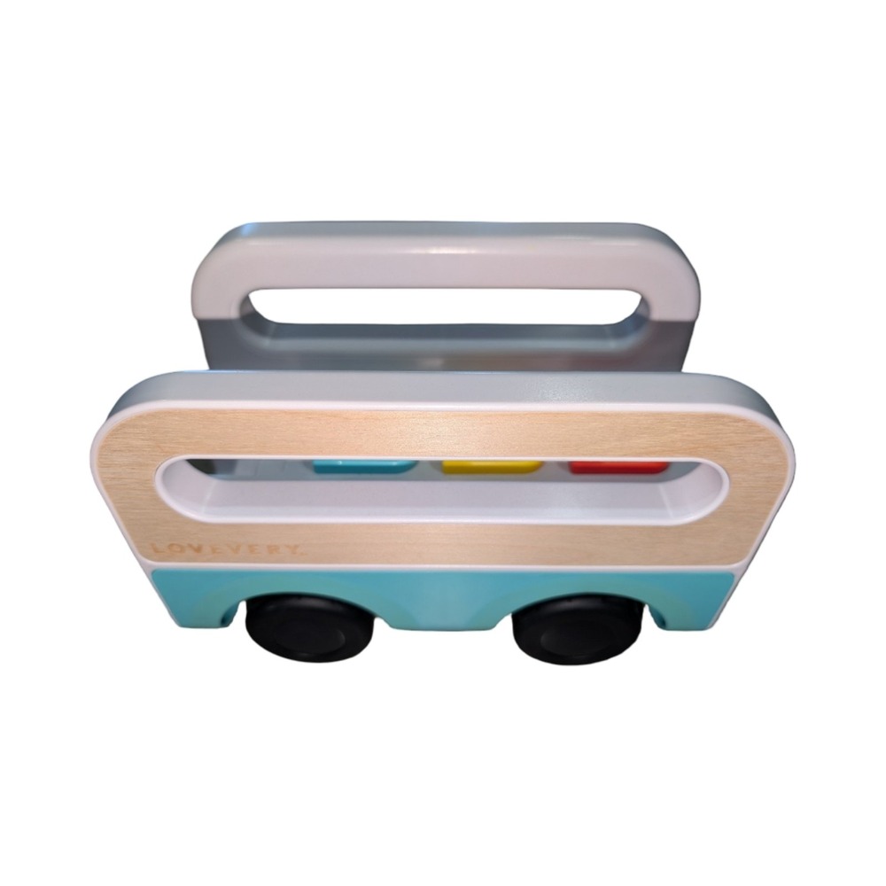 ✨Lovevery Push Car Wooden Toy – Color Sorting Blocks – Montessori Learning✨
